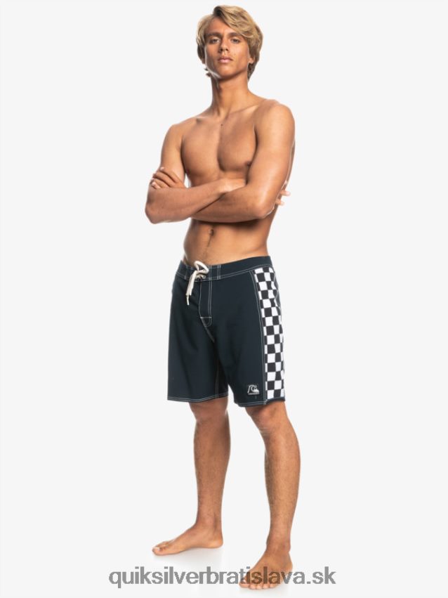 originálne šortky arch 18 Quiksilver muži B80HXR1730 čierna