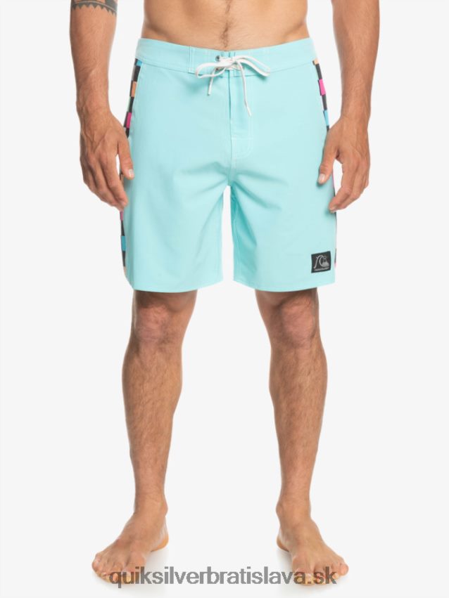 originálne šortky arch 18 Quiksilver muži B80HXR1731 anjelská modrá