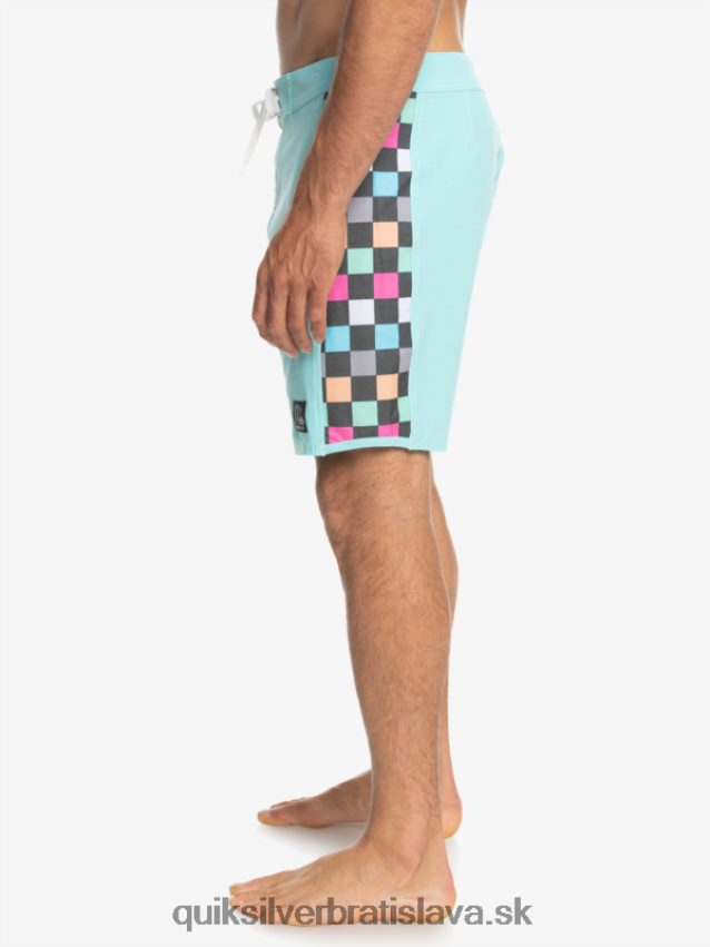 originálne šortky arch 18 Quiksilver muži B80HXR1731 anjelská modrá
