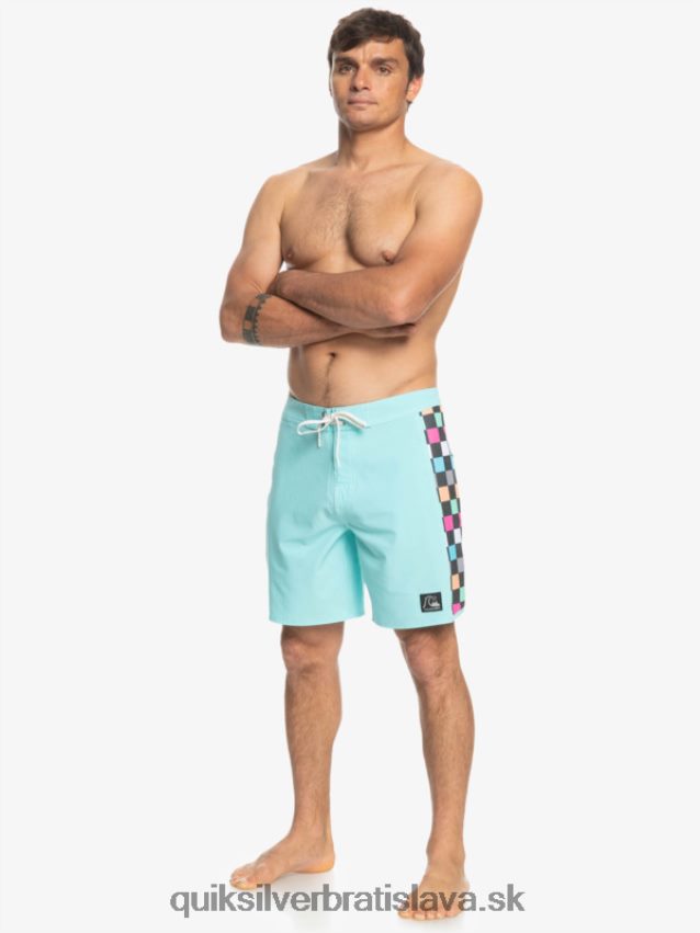 originálne šortky arch 18 Quiksilver muži B80HXR1731 anjelská modrá