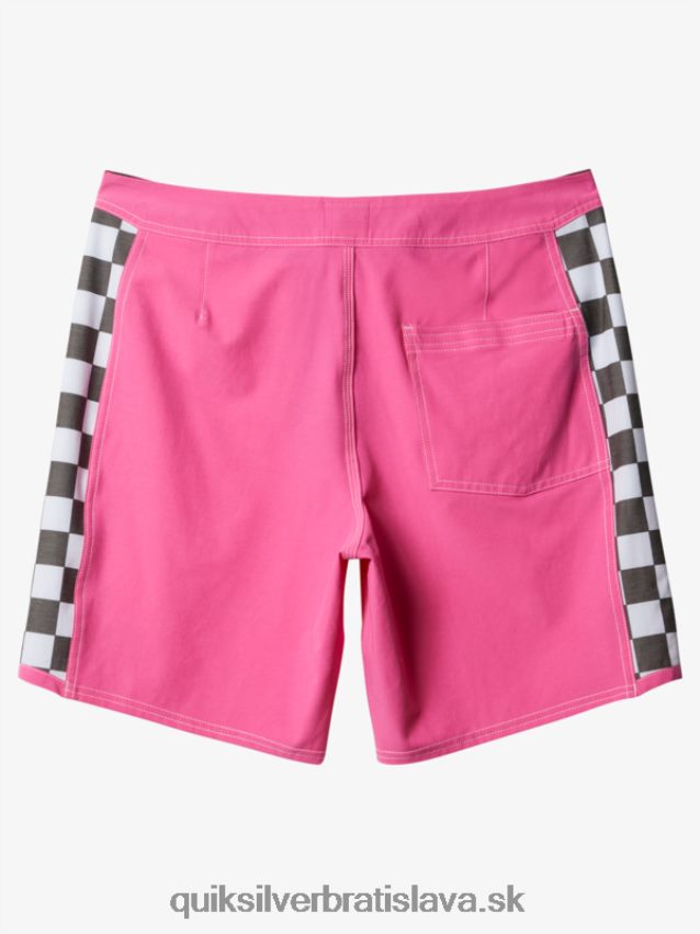 originálne šortky arch 18 Quiksilver muži B80HXR1732 šokujúca ružová