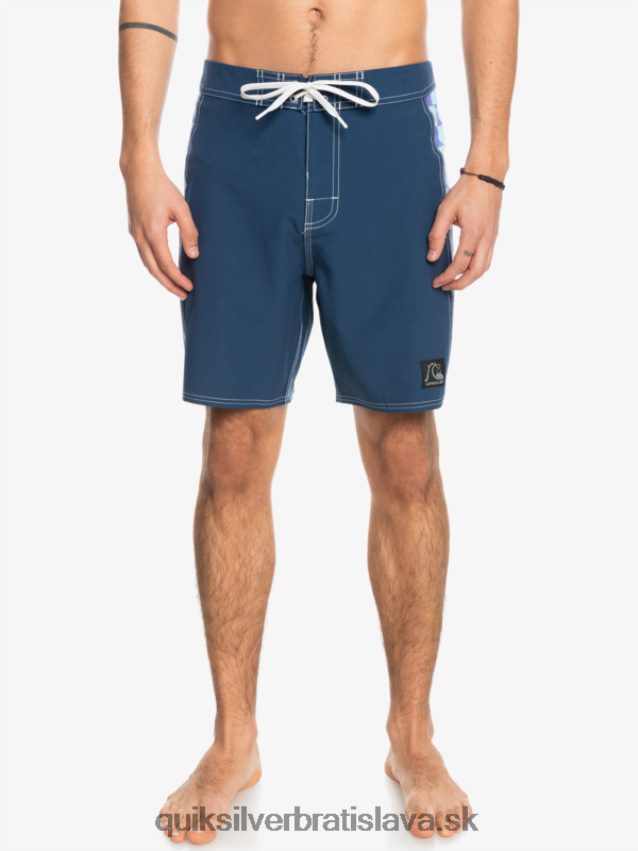 originálne šortky arch 18 Quiksilver muži B80HXR1733 insígnie modrá