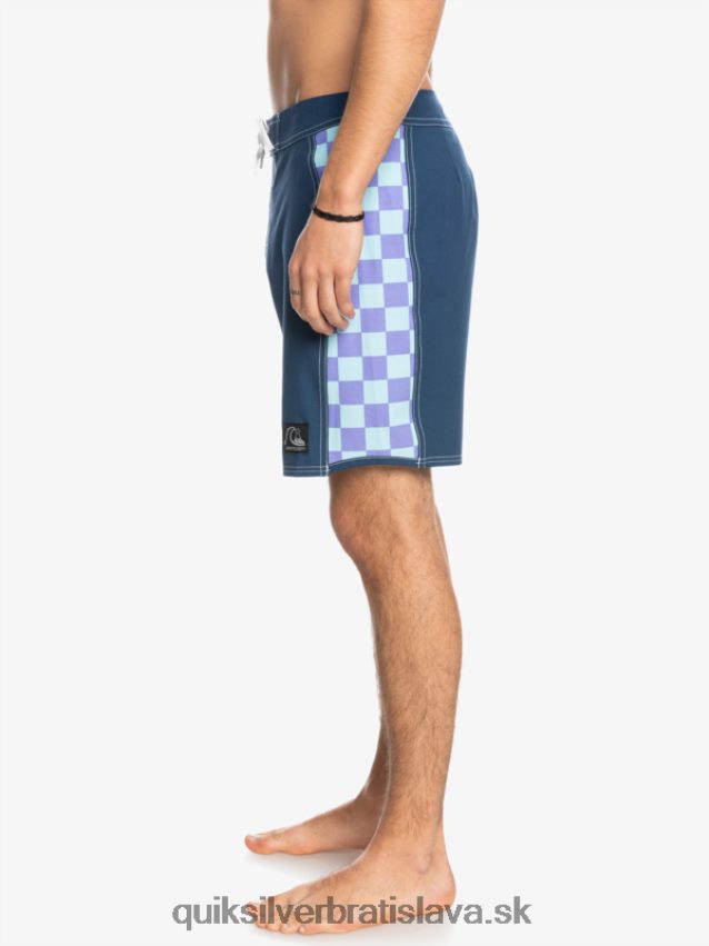 originálne šortky arch 18 Quiksilver muži B80HXR1733 insígnie modrá