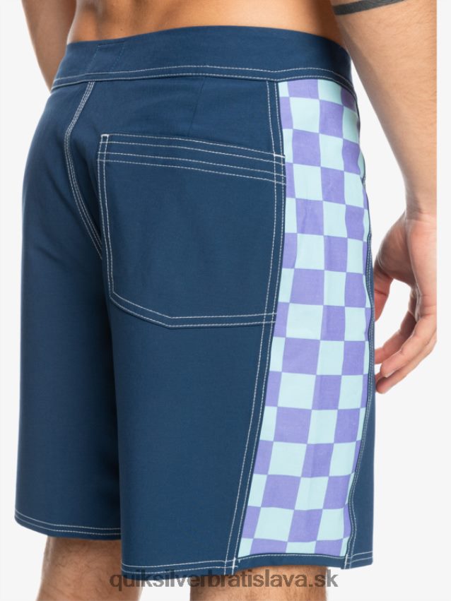 originálne šortky arch 18 Quiksilver muži B80HXR1733 insígnie modrá