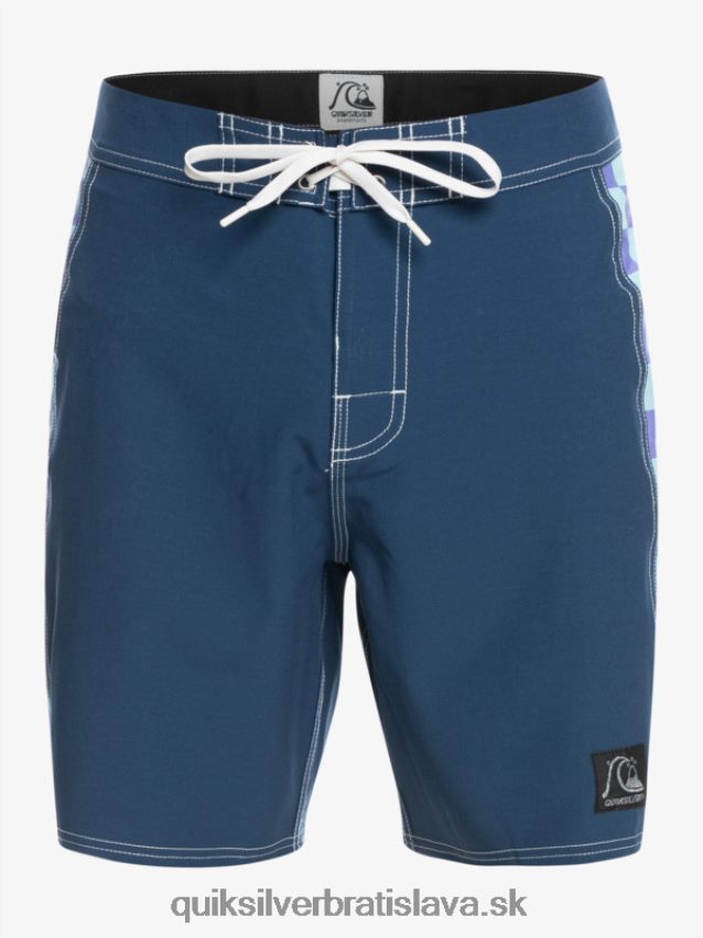 originálne šortky arch 18 Quiksilver muži B80HXR1733 insígnie modrá