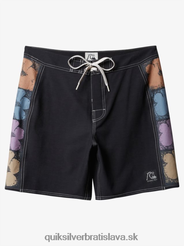 originálne šortky arch 18 Quiksilver muži B80HXR1737 čierna