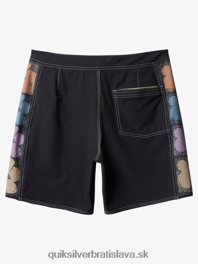 originálne šortky arch 18 Quiksilver muži B80HXR1737 čierna