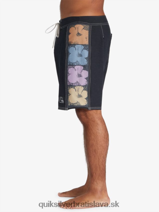 originálne šortky arch 18 Quiksilver muži B80HXR1737 čierna
