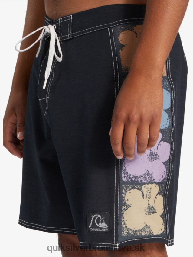 originálne šortky arch 18 Quiksilver muži B80HXR1737 čierna