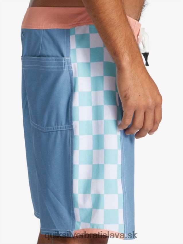 originálne šortky arch 18 Quiksilver muži B80HXR1738 kapitánska modrá