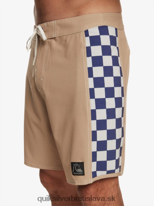 originálne šortky arch 18 Quiksilver muži B80HXR173 olivovo sivá