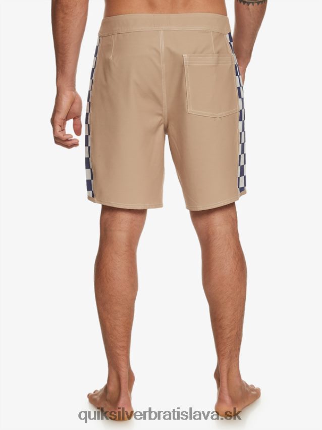 originálne šortky arch 18 Quiksilver muži B80HXR173 olivovo sivá