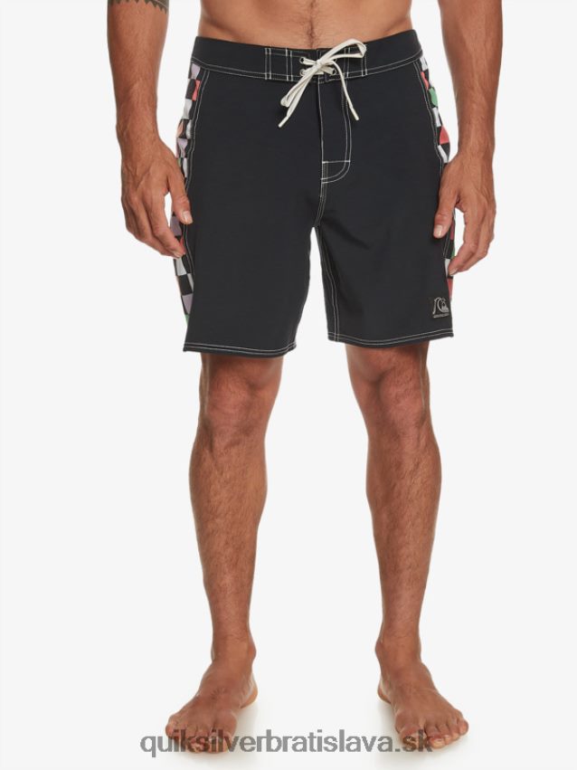 originálne šortky arch 18 Quiksilver muži B80HXR174 čierna