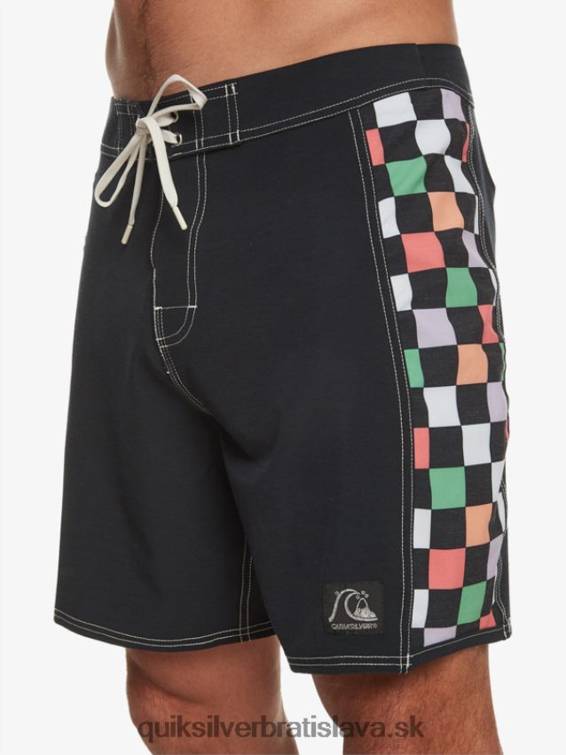 originálne šortky arch 18 Quiksilver muži B80HXR174 čierna