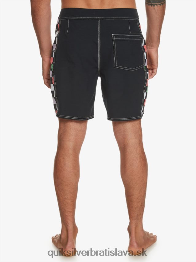 originálne šortky arch 18 Quiksilver muži B80HXR174 čierna