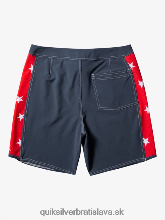 originálne šortky arch 18 Quiksilver muži B80HXR175 polnočné námorníctvo