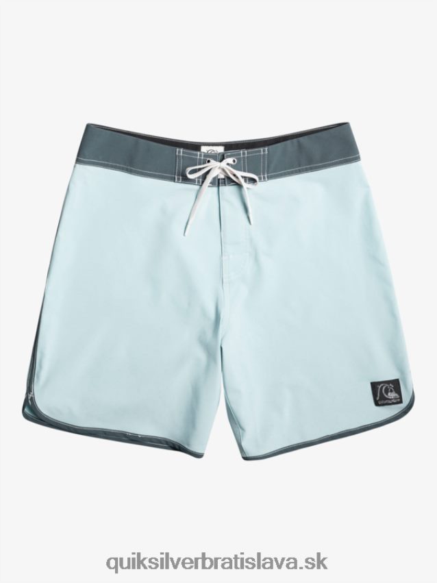 originálne šortky s hrebenatkami 18 Quiksilver muži B80HXR88 modrá obloha