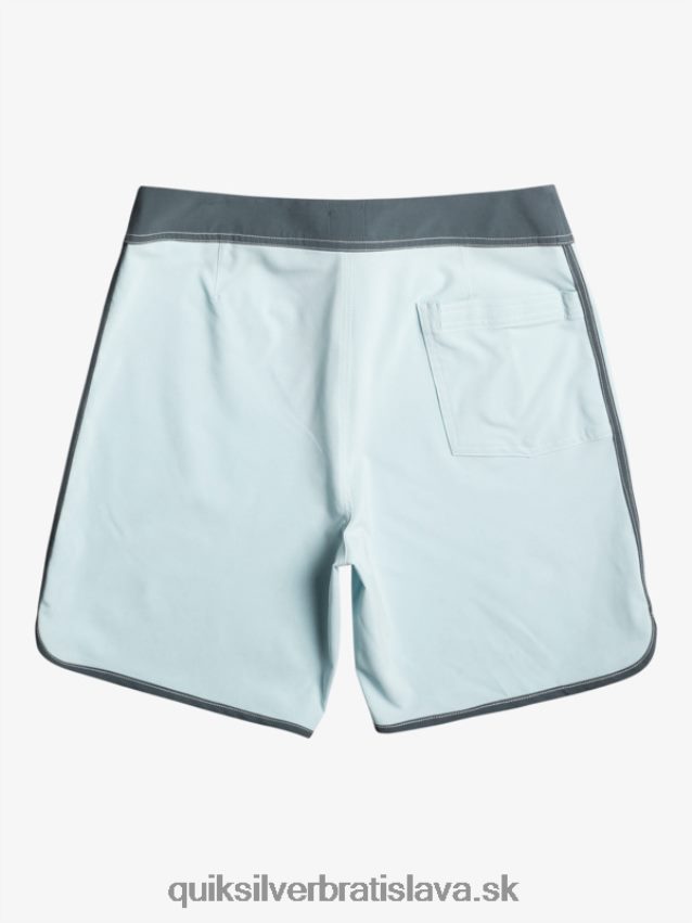 originálne šortky s hrebenatkami 18 Quiksilver muži B80HXR88 modrá obloha