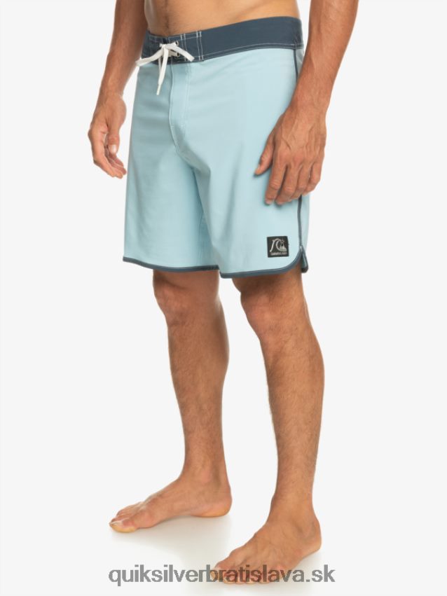 originálne šortky s hrebenatkami 18 Quiksilver muži B80HXR88 modrá obloha