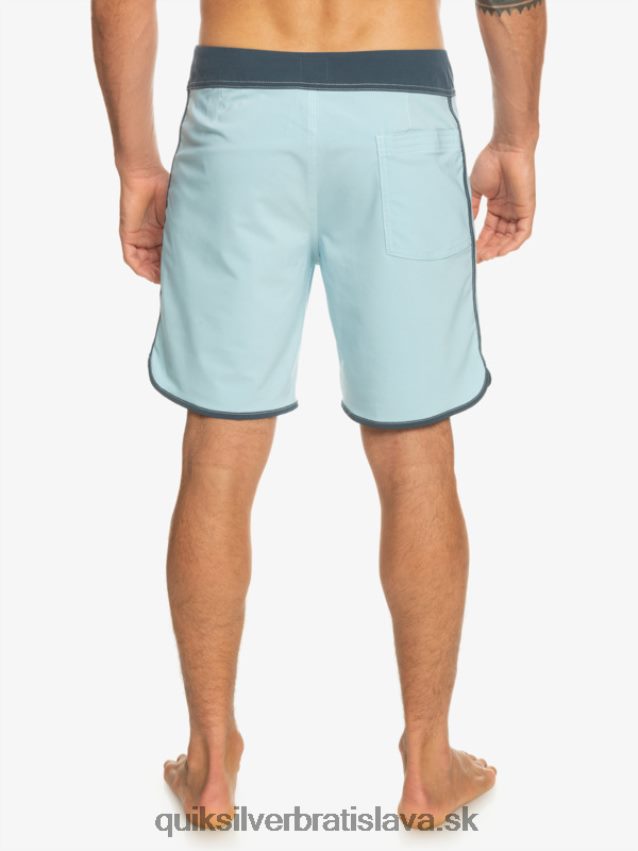 originálne šortky s hrebenatkami 18 Quiksilver muži B80HXR88 modrá obloha