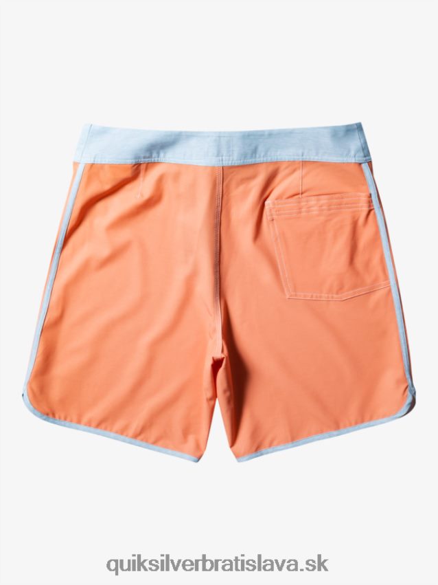 originálne šortky s hrebenatkami 18 Quiksilver muži B80HXR90 medené opálenie