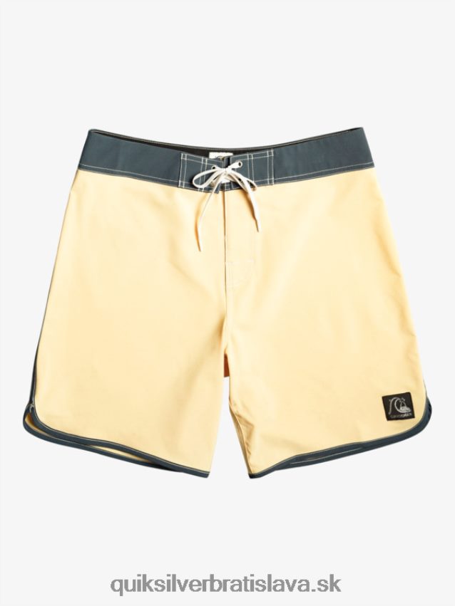 originálne šortky s hrebenatkami 18 Quiksilver muži B80HXR94 pšenica