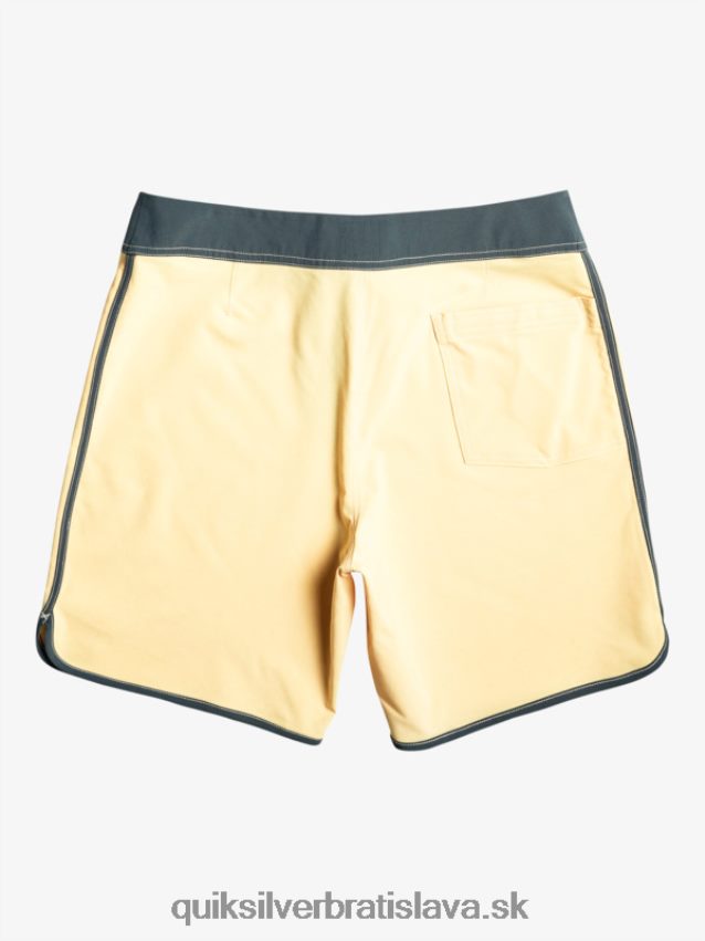 originálne šortky s hrebenatkami 18 Quiksilver muži B80HXR94 pšenica