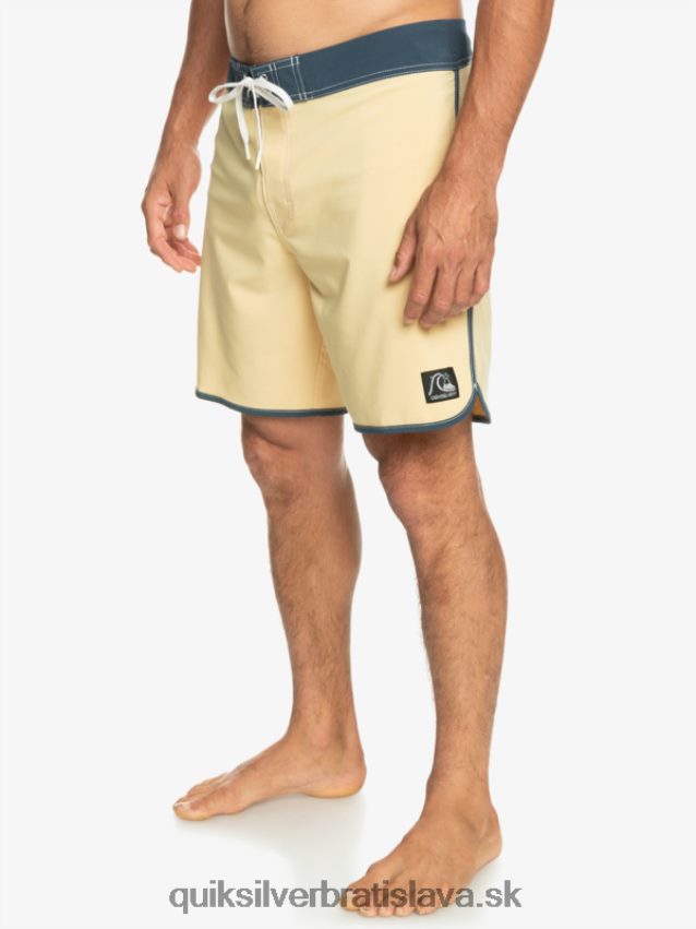 originálne šortky s hrebenatkami 18 Quiksilver muži B80HXR94 pšenica