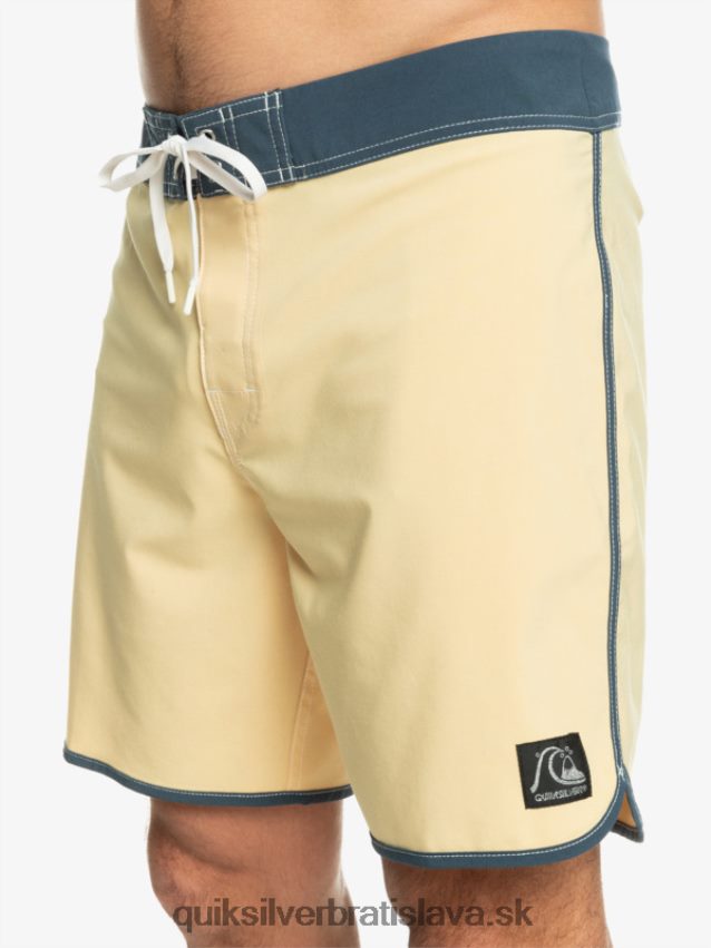 originálne šortky s hrebenatkami 18 Quiksilver muži B80HXR94 pšenica