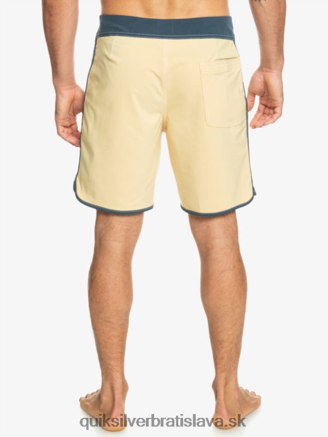 originálne šortky s hrebenatkami 18 Quiksilver muži B80HXR94 pšenica