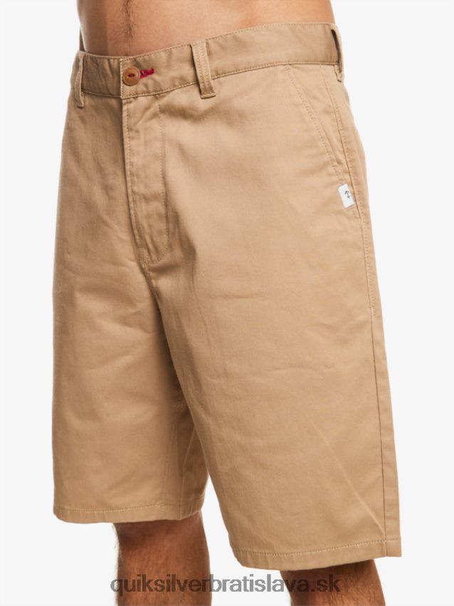 šortky crest chino 21 Quiksilver muži B80HXR1275 plage