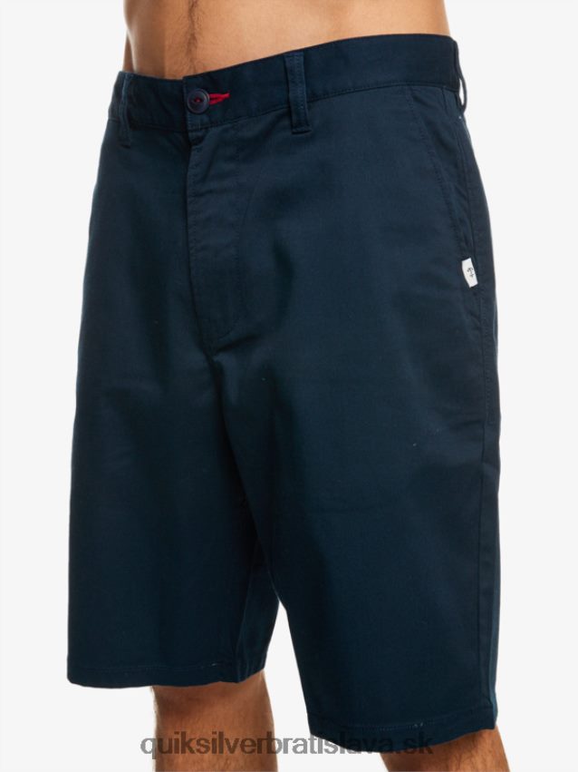 šortky crest chino 21 Quiksilver muži B80HXR1277 námornícke sako