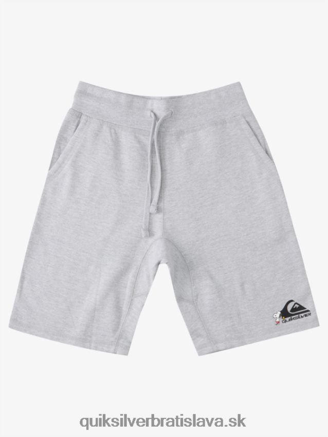 šortky miestnych legiend Quiksilver x Peanuts muži B80HXR1882 atletický vres