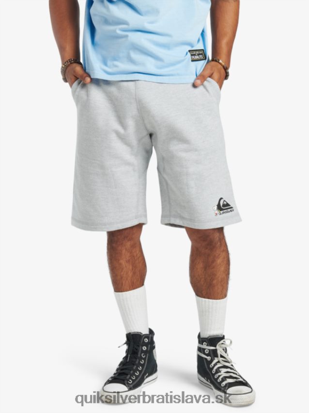 šortky miestnych legiend Quiksilver x Peanuts muži B80HXR1882 atletický vres