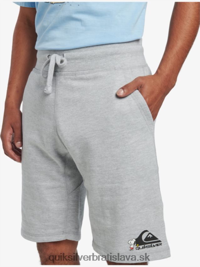 šortky miestnych legiend Quiksilver x Peanuts muži B80HXR1882 atletický vres