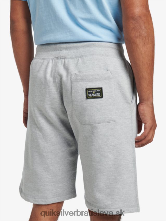 šortky miestnych legiend Quiksilver x Peanuts muži B80HXR1882 atletický vres