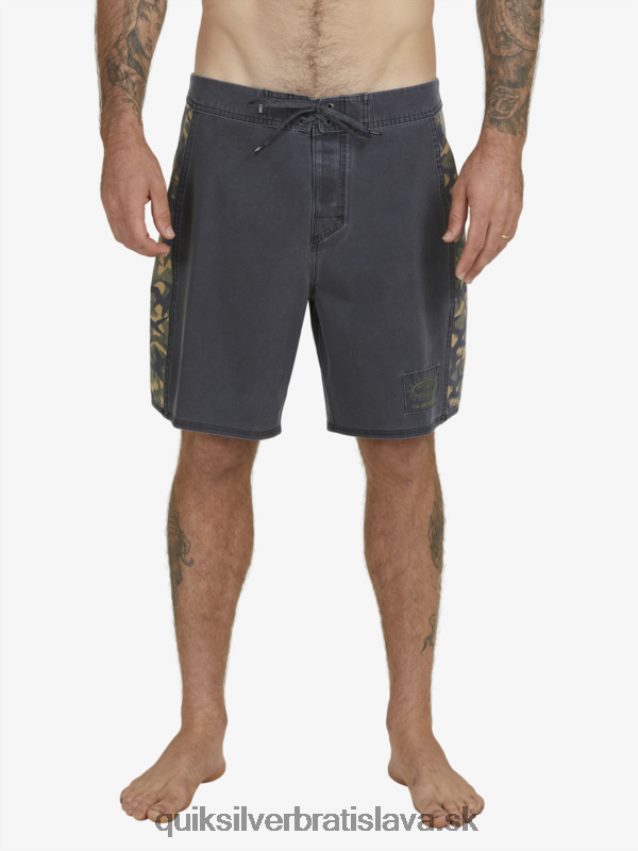 šortky surfsilk arch 18 Quiksilver muži B80HXR1697 čierna