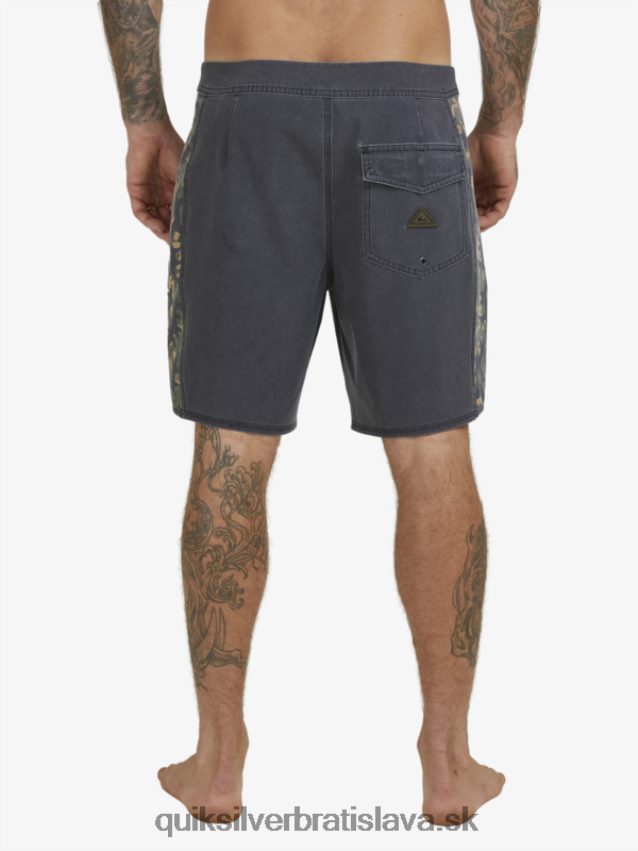 šortky surfsilk arch 18 Quiksilver muži B80HXR1697 čierna