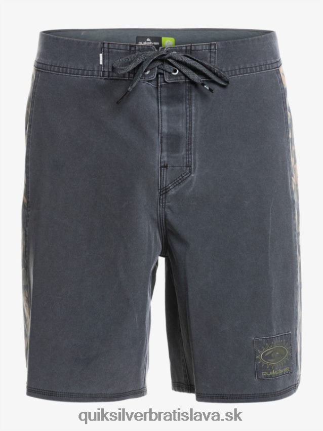 šortky surfsilk arch 18 Quiksilver muži B80HXR1697 čierna