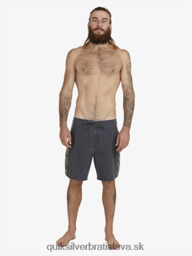 šortky surfsilk arch 18 Quiksilver muži B80HXR1697 čierna