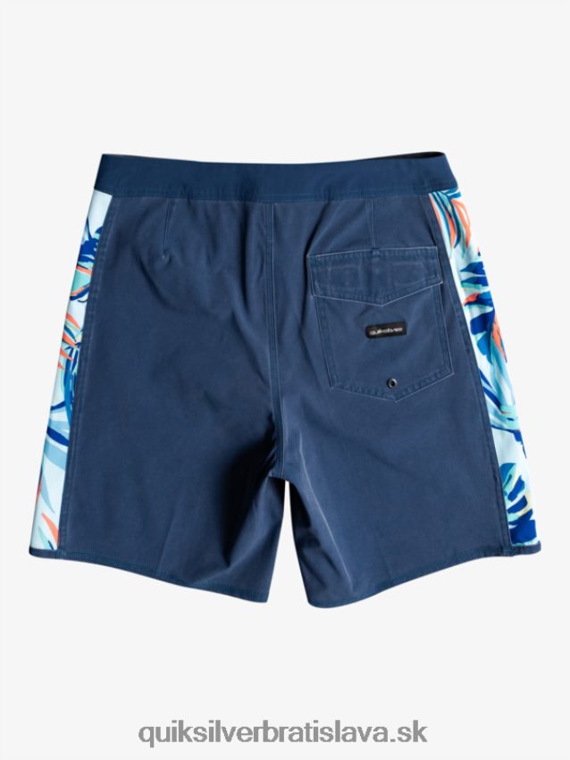šortky surfsilk arch 18 Quiksilver muži B80HXR1698 insígnie modrá