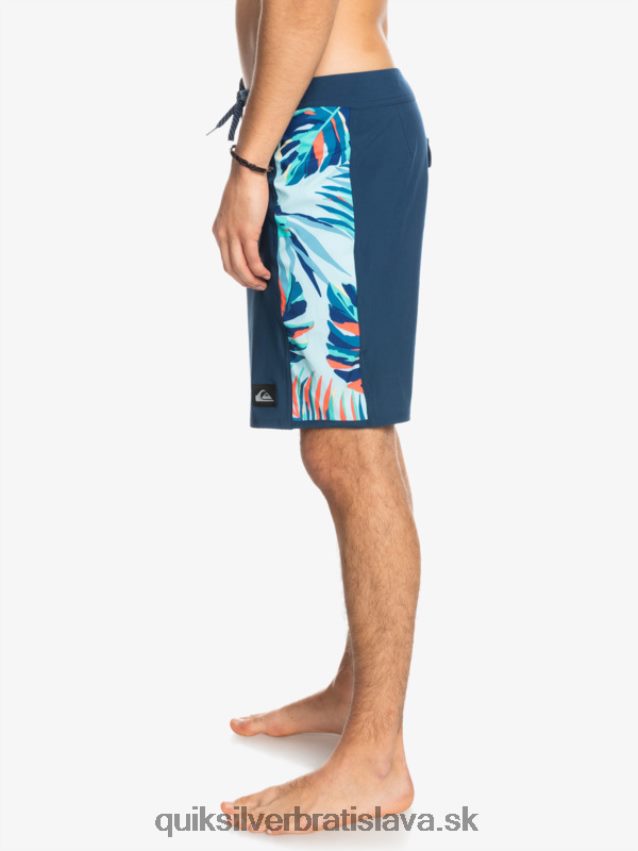 šortky surfsilk arch 18 Quiksilver muži B80HXR1698 insígnie modrá
