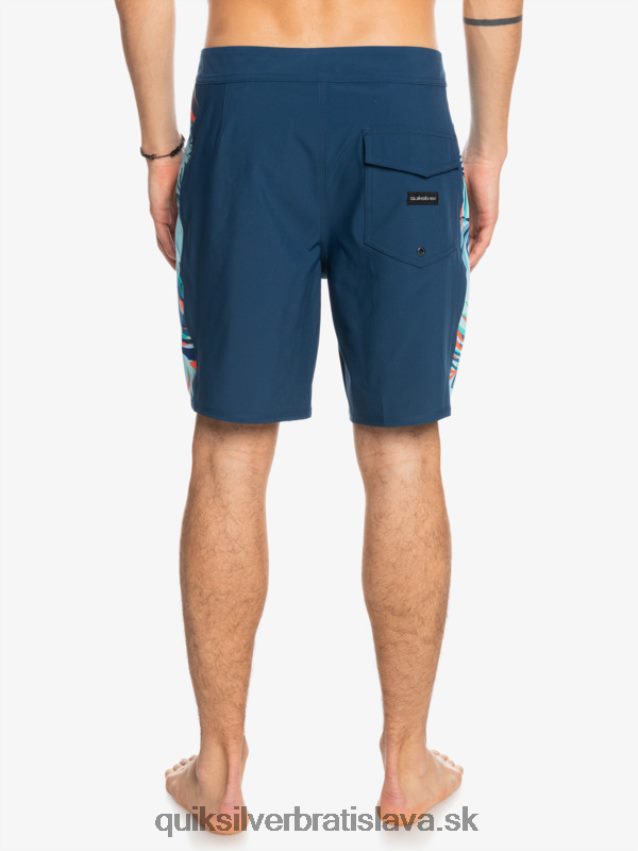šortky surfsilk arch 18 Quiksilver muži B80HXR1698 insígnie modrá