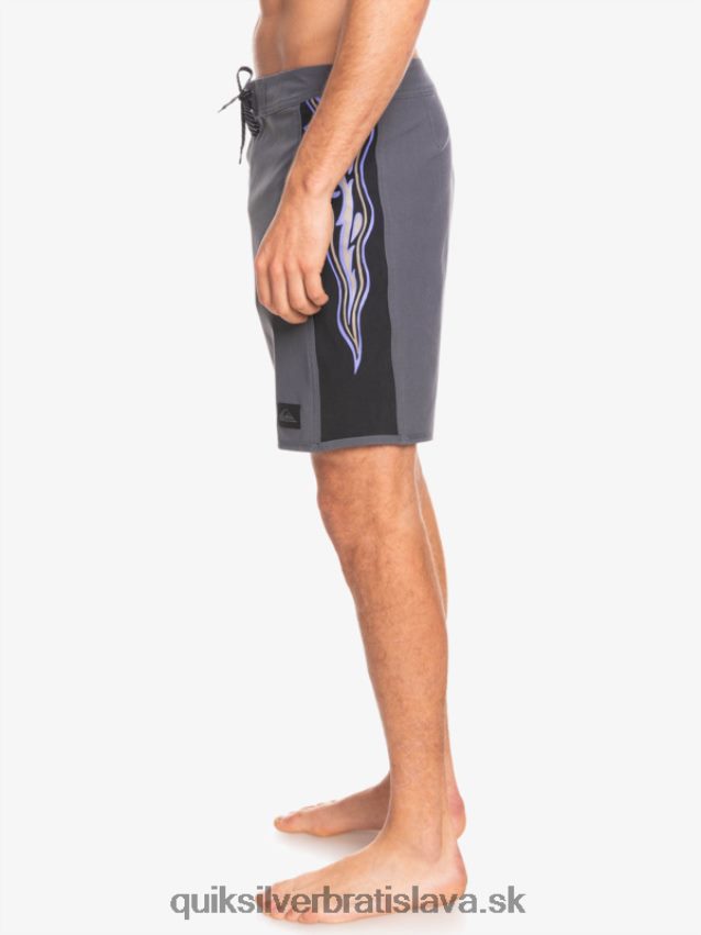 šortky surfsilk arch 18 Quiksilver muži B80HXR1699 železná brána