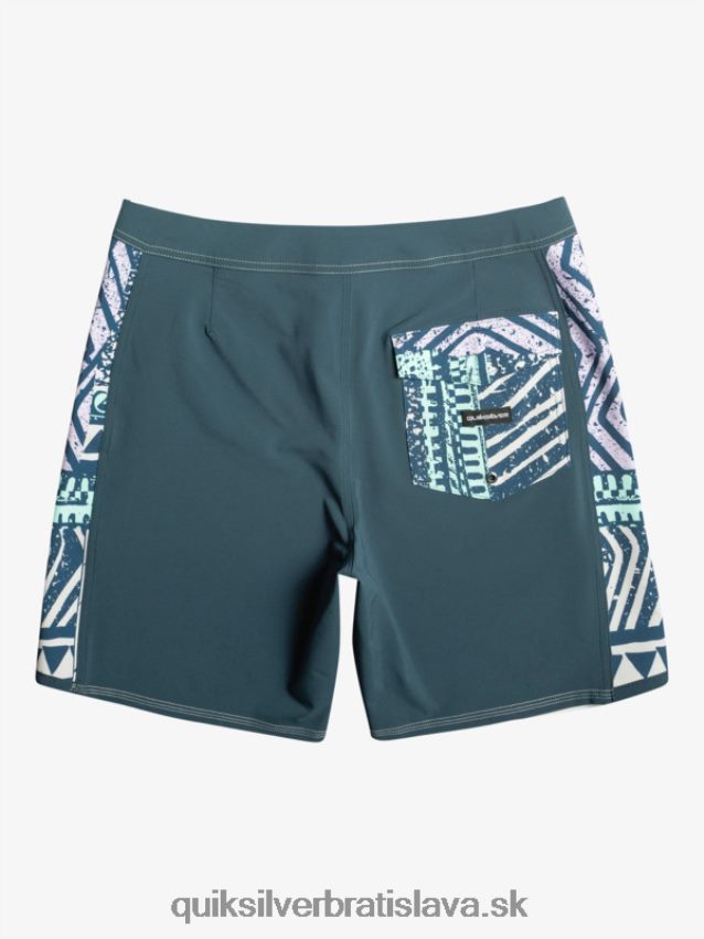 šortky surfsilk arch 18 Quiksilver muži B80HXR311 šedo fialová