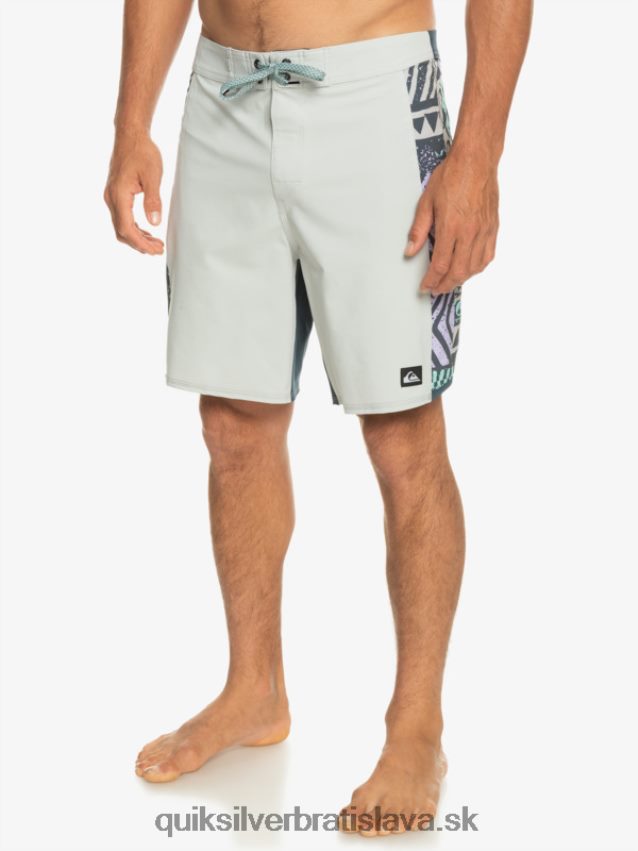 šortky surfsilk arch 18 Quiksilver muži B80HXR311 šedo fialová