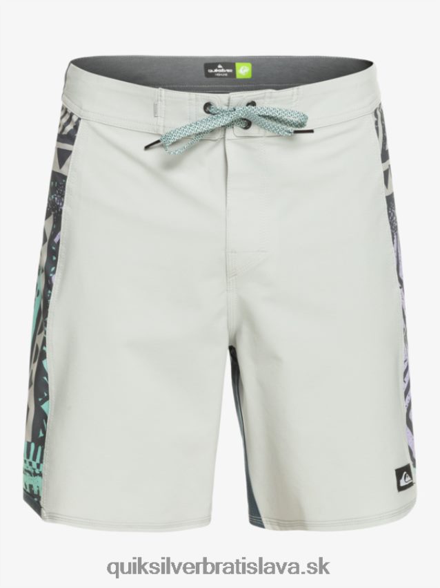 šortky surfsilk arch 18 Quiksilver muži B80HXR311 šedo fialová