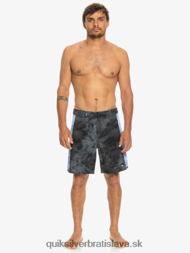 šortky surfsilk arch 18 Quiksilver muži B80HXR313 čierna