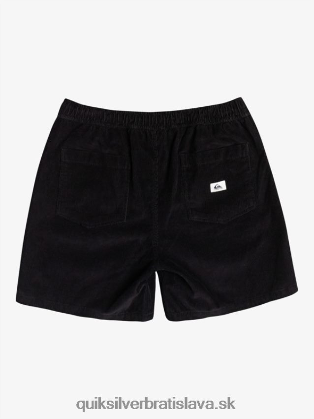 šortky taxer cord Quiksilver muži B80HXR360 čierna