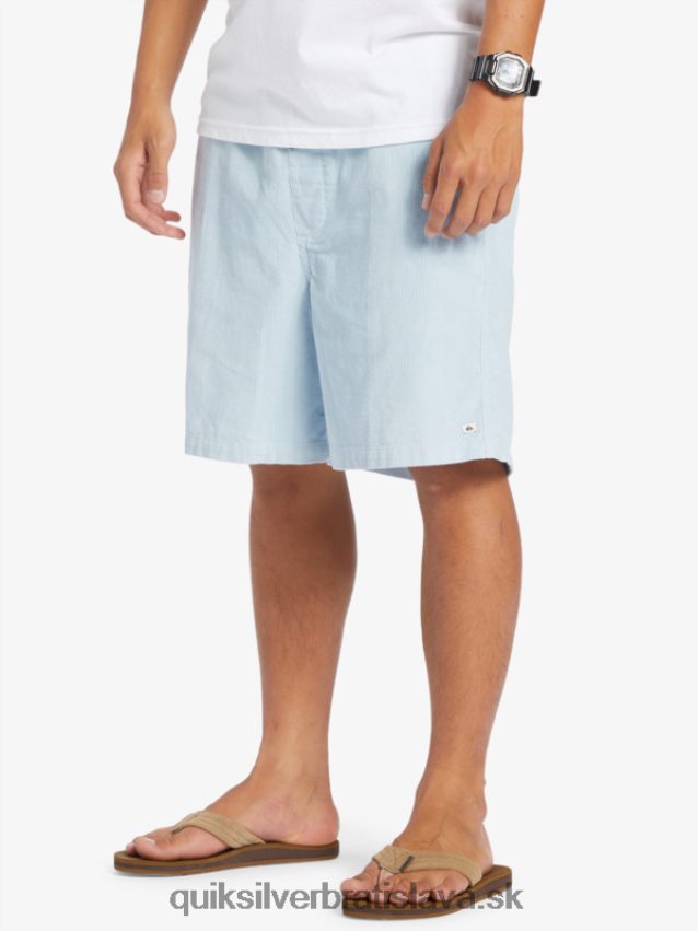 šortky taxer cord Quiksilver muži B80HXR361 nebeská modrá